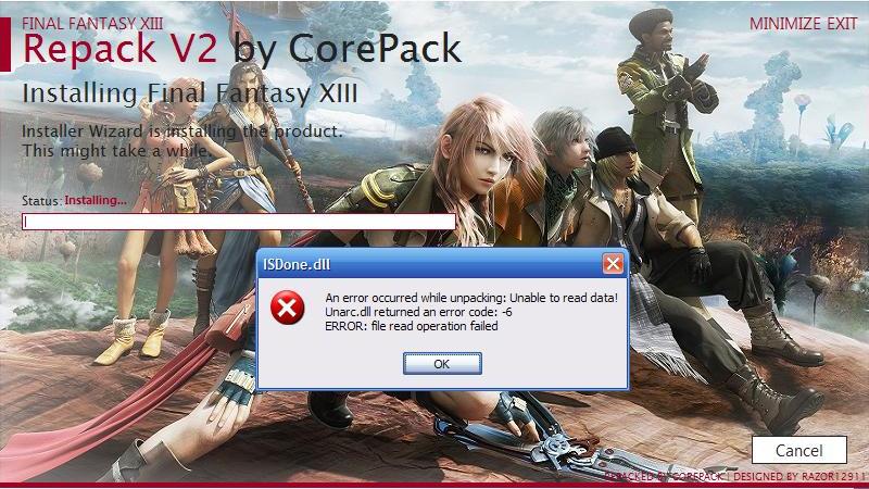 final fantasy xiii trilogy repack by corepack